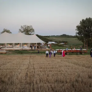 Sailcloth tent 10*28m