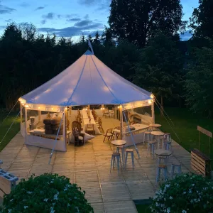 Sailcloth tent 10*10m