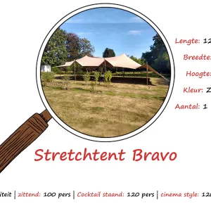 Stretchtent 12,5*10m
