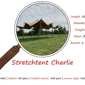Stretchtent 10,5*10,5m