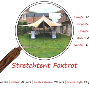 Stretchtent 7,5*10m