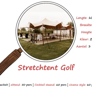 Stretchtent 6,5*10m