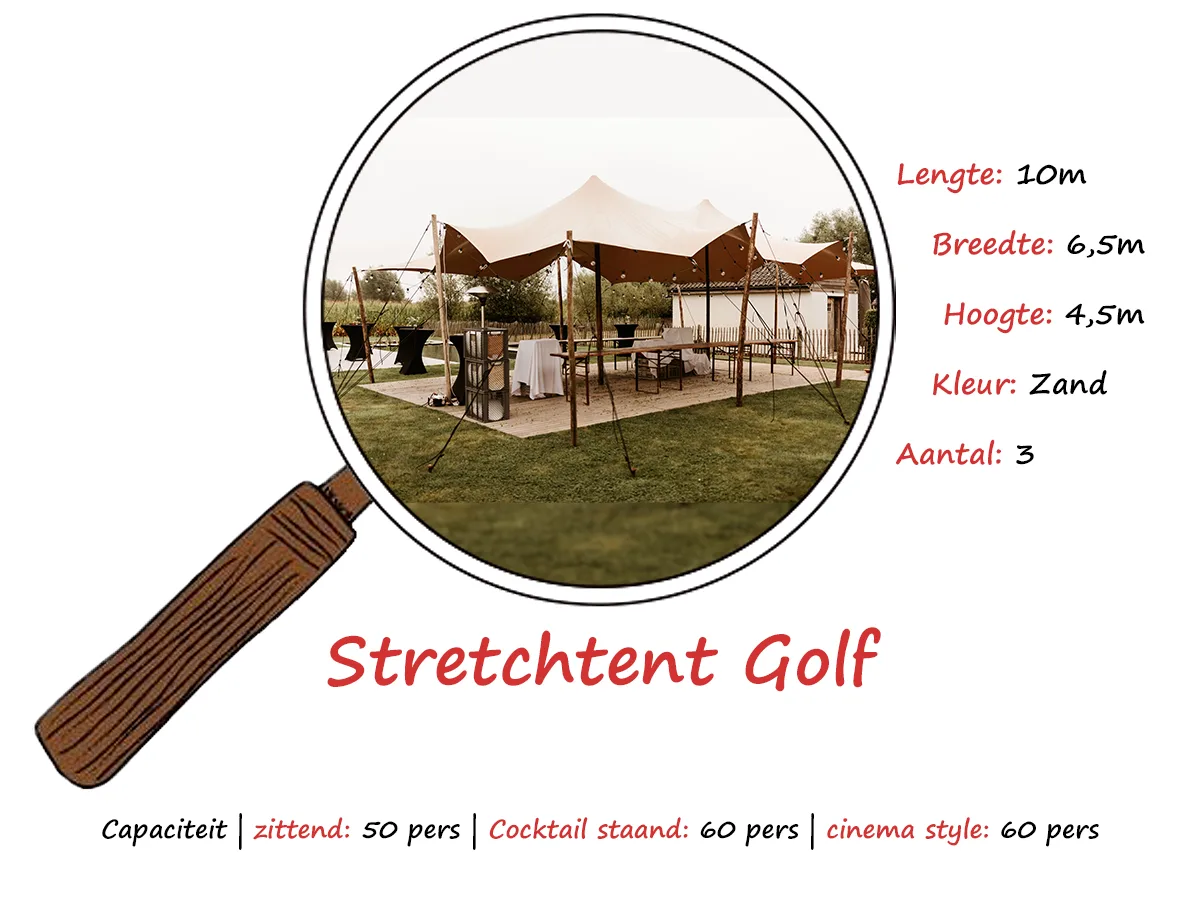 Stretchtent 6,5*10m