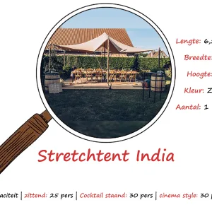 Stretchtent 6.5*4.5m
